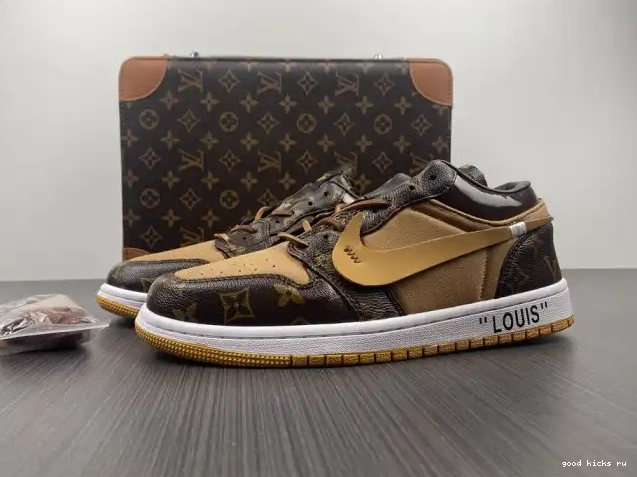 Cheap LOW OW AJ1 Air x Off-Louis 1 Jordan 0412
